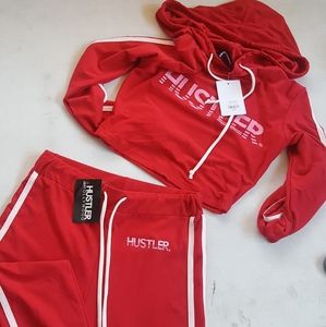 athletic tracksuit leisure set